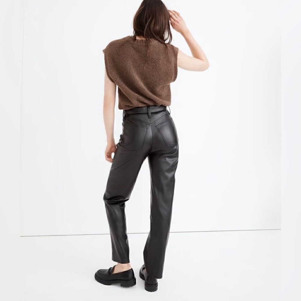 Madewell the perfect vintage Jean faux leather edition